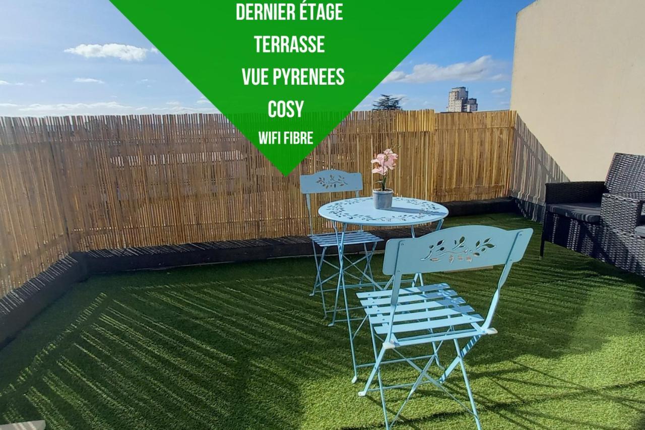 Apartmán Le Belvedere Dernier Etage Avec Terrasse Wifi Fibre Tarbes Exteriér fotografie